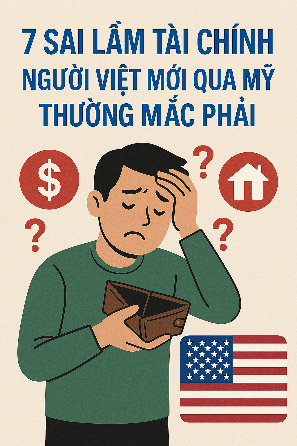 7 Sai Lầm Tài Chính Người Việt Mới Qua Mỹ Thường Mắc Phải
